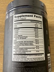 BUCKED UP OVERTIME MAX ROCKET POP PRE-WORKOUT NOOTROPIC 40 SERVINGS NEW