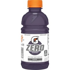 Gatorade Thirst Quencher Zero sugar sports 12 fl oz (Pack of 12) Purple ……..