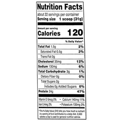 New Equate Whey Protein Powder, Smooth Vanilla, 24 oz, Muscle Growth, Supplement