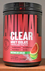 Animal Clear Whey Isolate 1.1 lbs (500 g) Universal Nutrition (Choose Flavor)