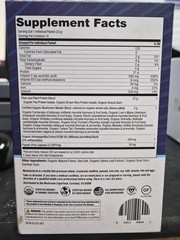 OM Master Blend Plant Protein Mushrooms & Adaptogens Dietary Supplement Power