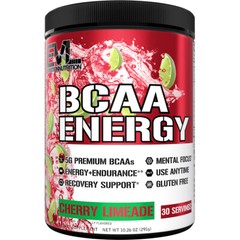 EVL Evlution Nutrition BCAA Energy Amino Acid Pre-Workout Powder – All FLAVORS