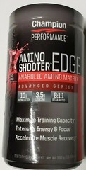 Champion Performance – AMINO Shooter EDGE – FRUIT PUNCH – 30 Servs – Exp 7/2024