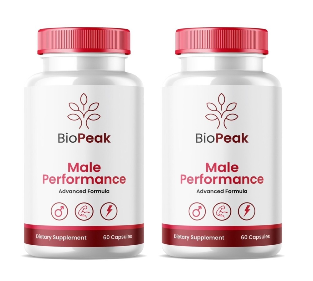 (2 Pack) Biopeak for Male, Bio Peak Advanced Men Support Pills (120 Capsules)