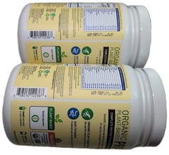 (2) Garden of Life Organic Protein Plant Based Powder CHOCOLATE, 20 oz, 08/13/27