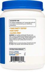 Nutricost D-Aspartic Acid (DAA) – 500G, 167 Servings, Non-GMO, Gluten Free