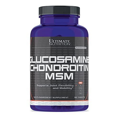 Glucosamine Chondroitin MSM Maximum Strength Joint Supplement 90 Tablets