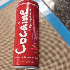 Cocaine Spicy Energy Supplement Drink 12 fl oz Taurine L-Carnitine D-Ribose