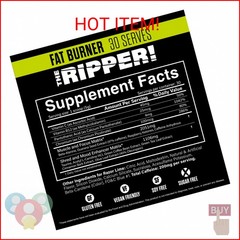 JNX SPORTS The Ripper! Fat Burner Pre Workout for Men & Women – Thermogenic Fat