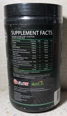 0-100 Pre Workout High Stim Energy & Pump Formula with Caffeine Anhydrous Citrus