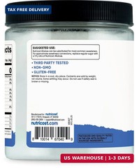 Nutricost Allulose Sweetener (1 LB) – KETO Sugar, 0 Calorie, Low Carb, Natural S