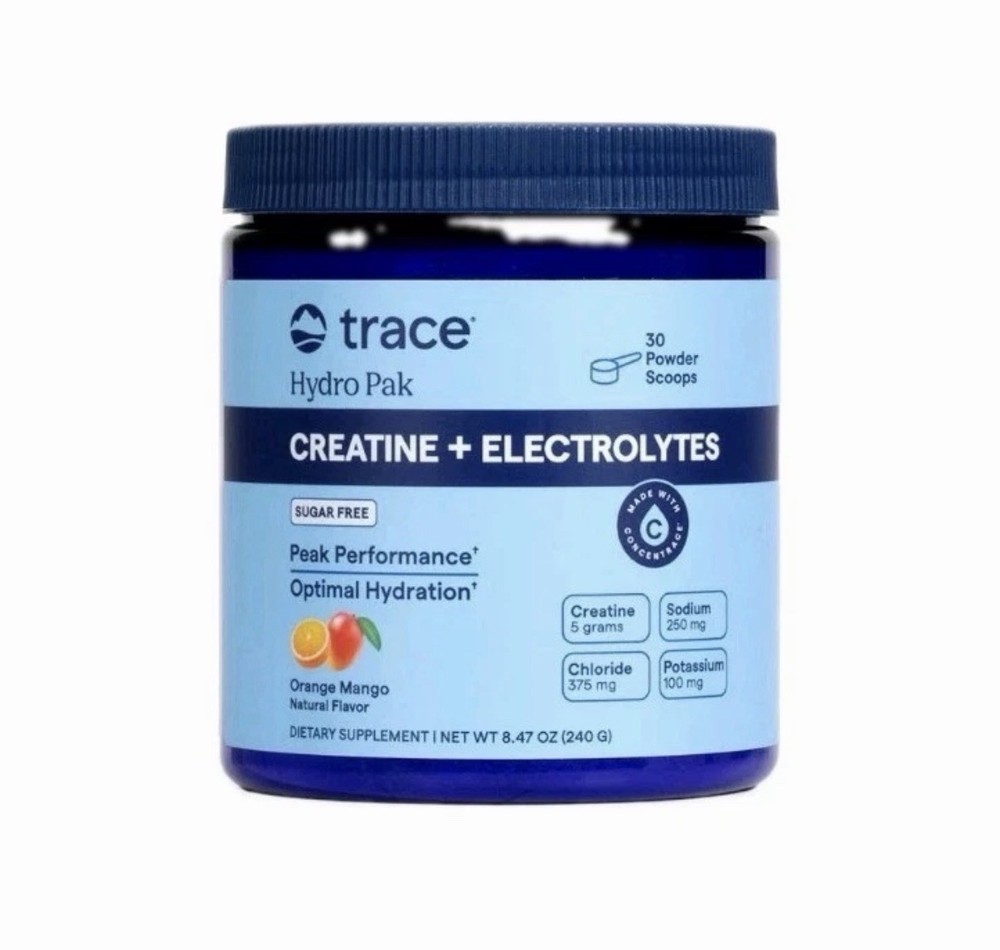 Creatine + Electrolytes Powder and Mineral Hydration Peak Performance. B6