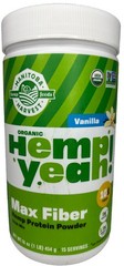 MANITOBA HARVEST—Max Fiber—Hemp Protein Powder—1Ea-16oz—See Below—24 HR SHIPPING