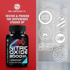 Extra Strength Nitric Oxide Booster – 3X 120 Count (Pack of 1)