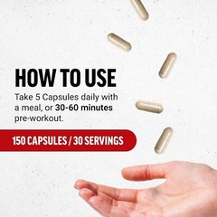 Oxido Nitrico y L-arginina Extra Fuerte Para Aumentar La Energia Muscular 150 Ct