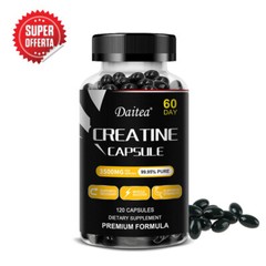 Creatine Monohydrate 3500mg – 120 Capsules – Creatine Capsules Muscle endurance