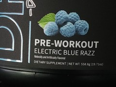 DRIP PRE WORKOUT POWDER – 19.71 oz – BLUE RASPBERRY – FREE SHIPPING!