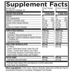 NO2 BLACK® MUSCLE + PUMP NITRIC OXIDE (30 SERVINGS)