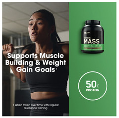 Optimum Nutrition Serious Mass Chocolate Weight Gainer Protein 3LB