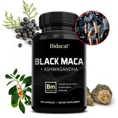 Maca Extract – Testosteron Booster Monster Test for Men 30 to 120 Capsules