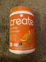 Create Creatine Gummies Monohydrate 5g Muscle Growth Recovery Strength New