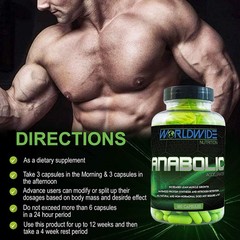 Worldwide Nutrition Anabolic Accelerator Supplement – Muscle Growth,…
