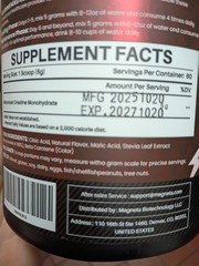Pineapple Creatine Powder SurgarFree 5000g 4 Month Supply 2 Pack