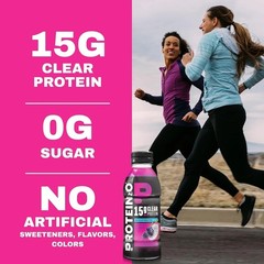 Nutritionally Enhanced Clear Protein Water – Great for Recovery, 12-Pack Variety