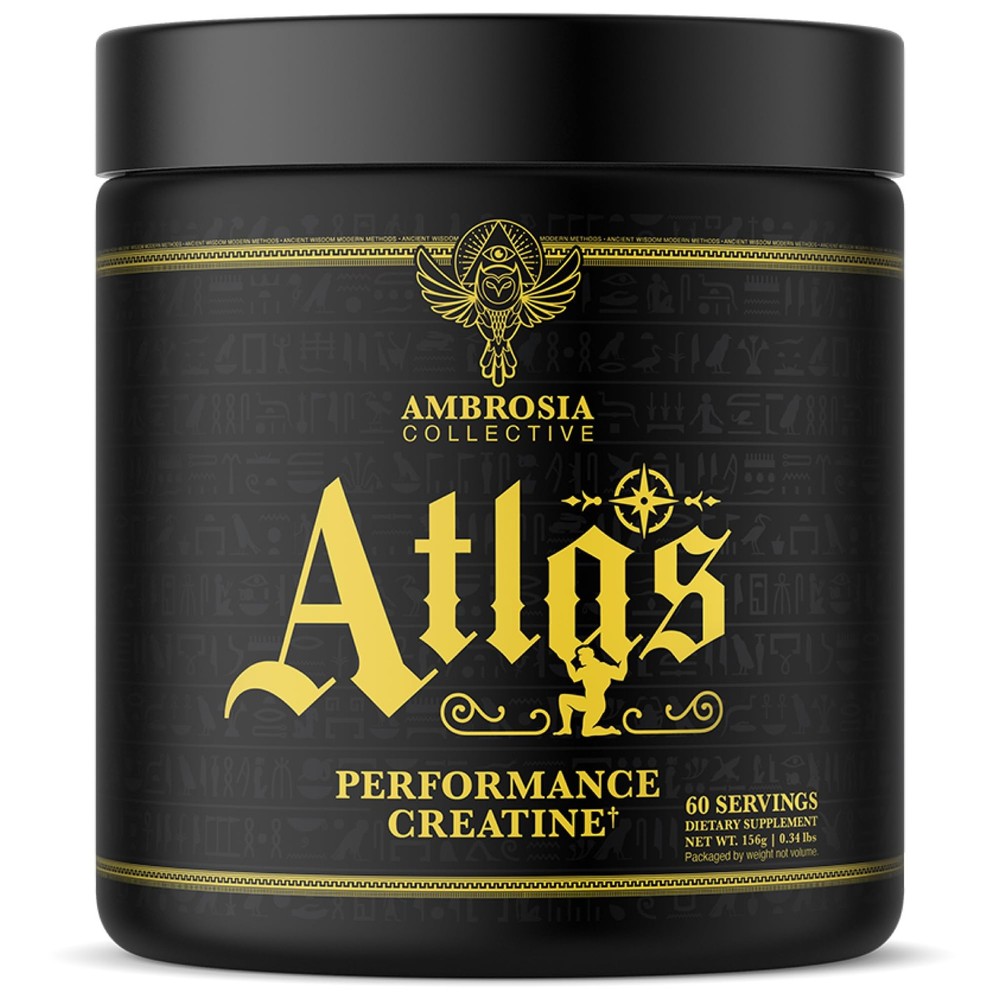 Ambrosia Atlas Performance Creatine Creapure® + Acetic 0.39 Ounce (Pack of 1)