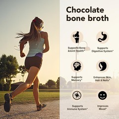 Zammex Bone Broth Protein Powder, Pure Grass Fed Beef, 1 Pound (Pack of 1)