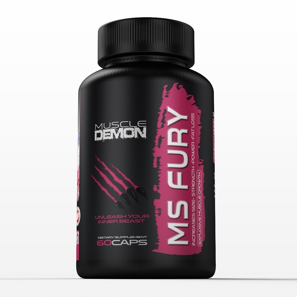 *M-STEN* MS Fury (60 Caps x 10mg) | Old School Muscle Builder | FREE SHIPPING