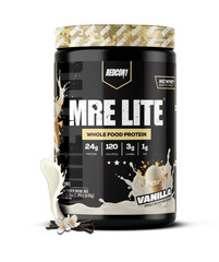 REDCON1 MRE Lite Whole Food Protein Powder, Vanilla Milkshake, Whey & Lactose