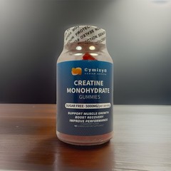 Cymixy8 Creatine Monohydrate Gummies – Sugar Free – 90 Gummies – Exp 9/15/2026