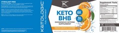 KetoLogic Keto BHB (Orange Mango Flavor) 30 Servings