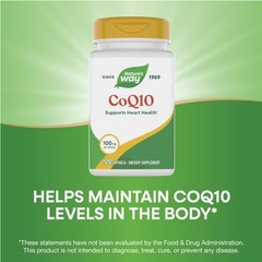 Nature’S Way Natures Way Coq10 Ubiquinone Supports Heart Health Supports