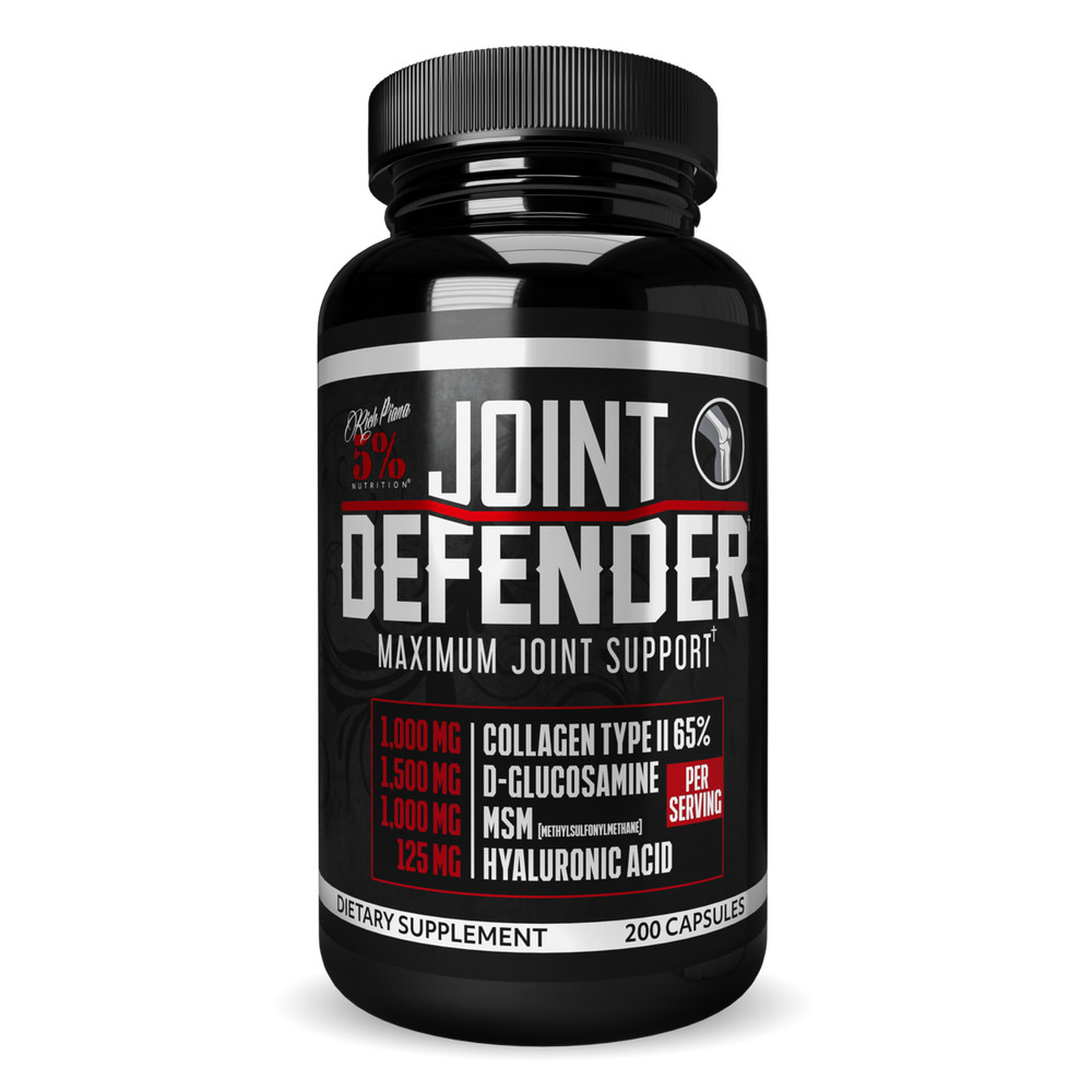 5% Nutrition Rich Piana Joint Defender | 200 Caps | JOINT SUPPORT