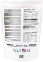 Ryno Power Protein Powder Drink Mix, Vanilla, Pouch, 20 servings