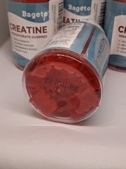 Lot Of 4 Bageto Creatine Monohydrate Gummies Strawberry 60ct 11/26