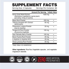 Male Booster Supplements- Enhancement Strength Stamina Sex Drive&Muscle Strength
