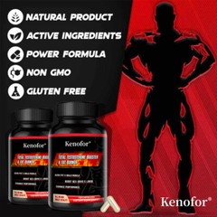 Total Testo Booster,Enhance Stamina, Performance & Endurance,Increase Libido