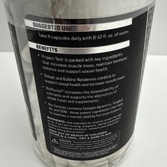 Anabolic Warfare Project Test Muscle Mass Strength Hormone Sexual Health 120 Cap