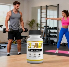 60 Capsules Patented Formula 25mg Muscle Support Supplement 2025 UK 3-AD®
