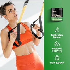 Keto-Friendly Creatine Monohydrate Powder – Micronized for Superior Absorption