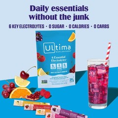 Ultima Replenisher Daily Electrolyte Mix/Original Variety Pack/20 Stickpacks
