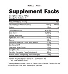 BUCKED UP WOKE AF HIGH STIMULANT PRE-WORKOUT (WE SEND OUT SAMPLES)