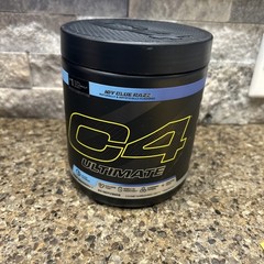 New sealed C4 Ultimate Pre-Workout Icy Blue Razz 14.1 oz (400 g) exp. 05/2027