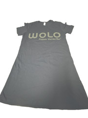 WOLO WanderBar Women’s Protein T-Shirt – Size Small, Blue