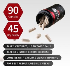 Endurance & Recovery Booster – Nitric Oxide Formula with Tribulus 90ct