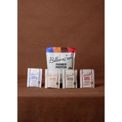 Ballerina Farm Grass Fed Whey Protein Powder 4 Flavor Variety Pack 15.8 oz
