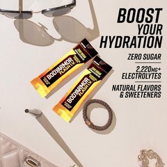 Electrolyte Drink Mix Packets, Tropical Punch, Zero Sugar, Coconut Water Powder,